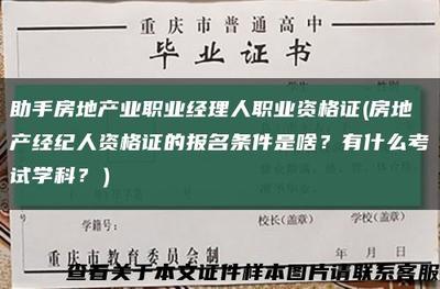 房地產(chǎn)經(jīng)紀(jì) 職業(yè)角色與市場價(jià)值